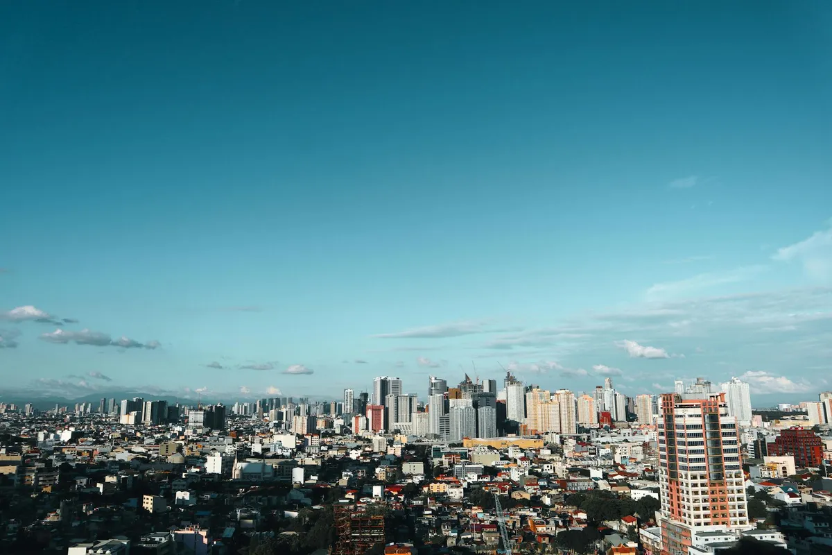 A Manila business district skyline